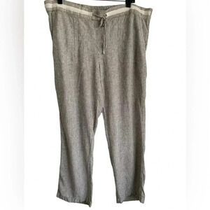Caslon Linen Blend Pants XL